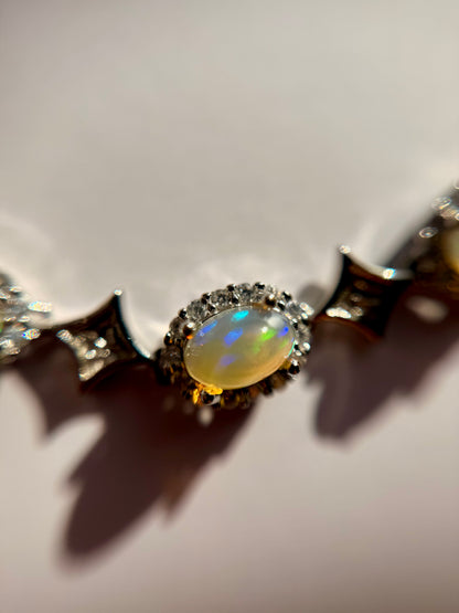 Opal star bracelet