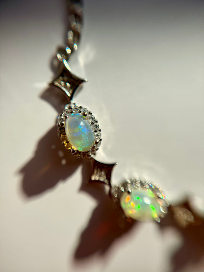 Opal star bracelet